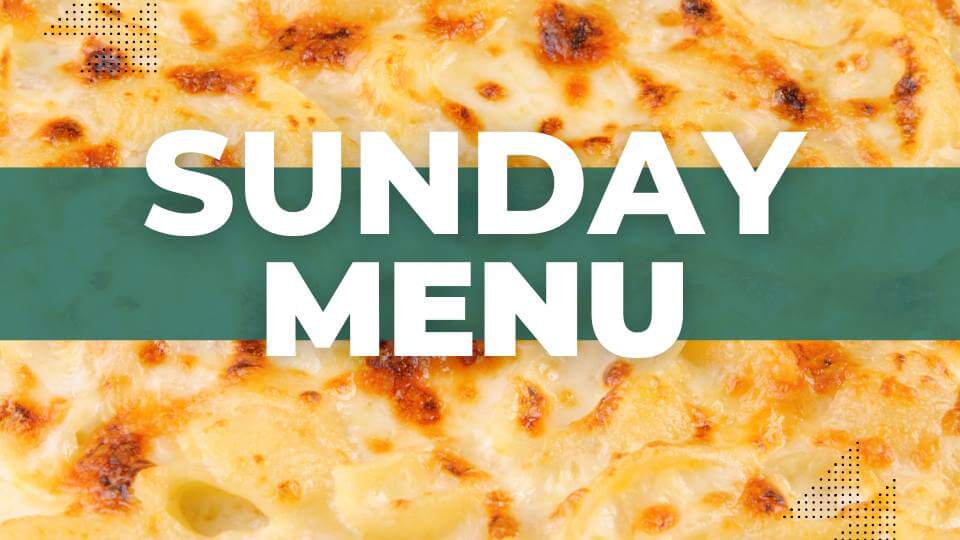 Daily Menu Food Hall